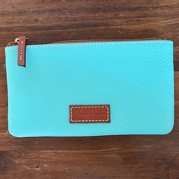 Dooney & Bourke Handbags - Dooney & Bourke Pebble Leather Mint Green NWOT